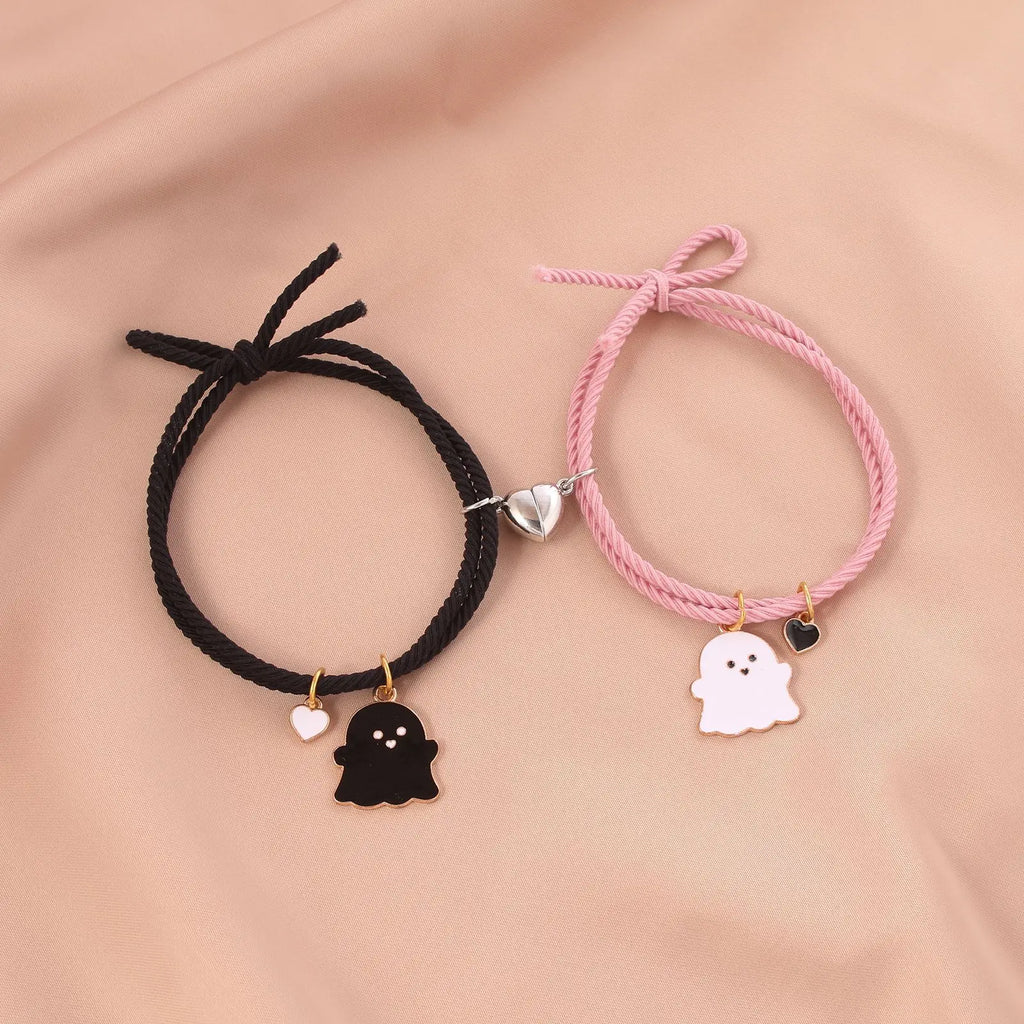 Matching Magnetic Ghost Bracelets