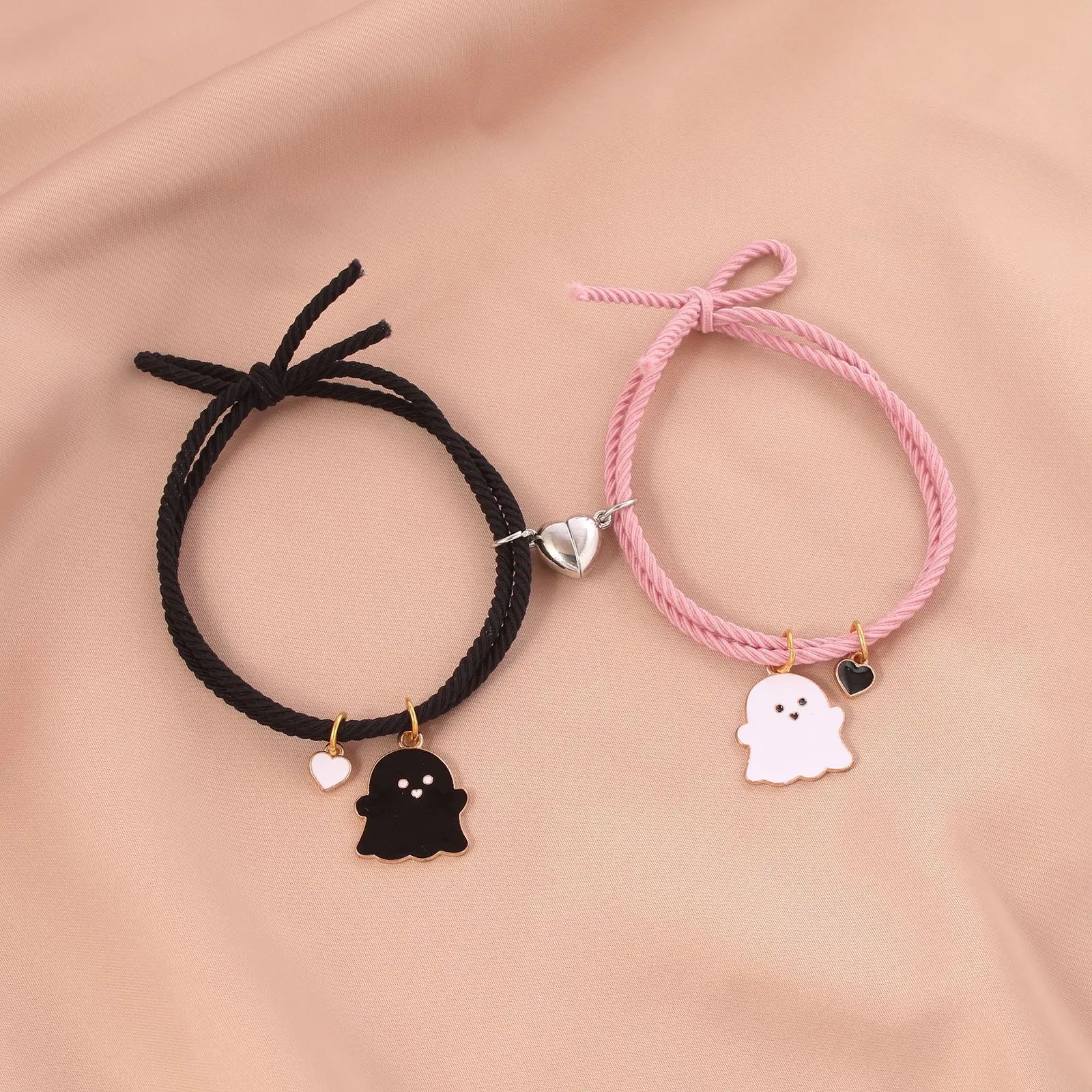 Matching Magnetic Ghost Bracelets