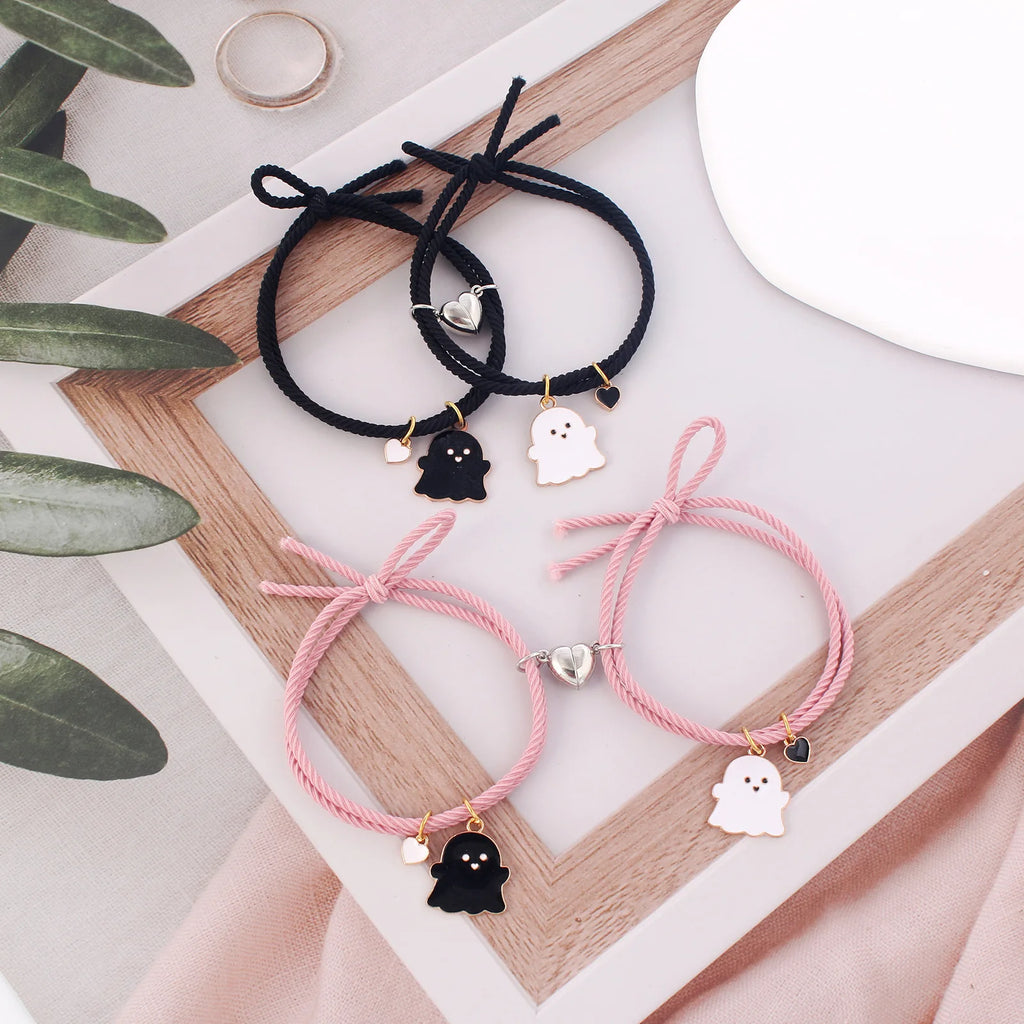 Matching Magnetic Ghost Bracelets