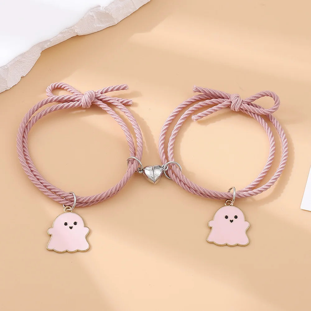 Matching Magnetic Ghost Bracelets