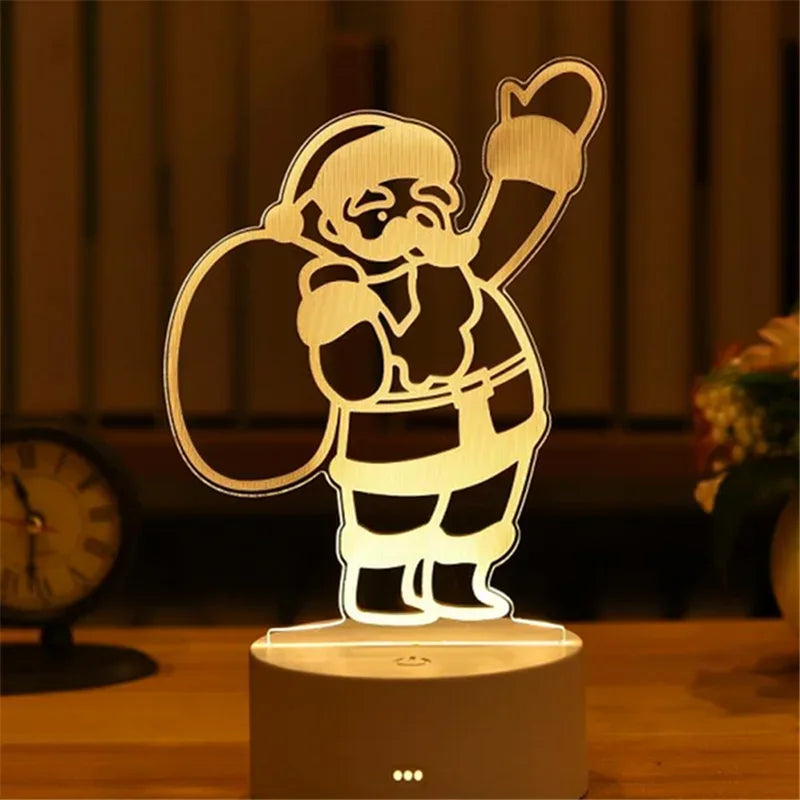 3D Heart Night Light