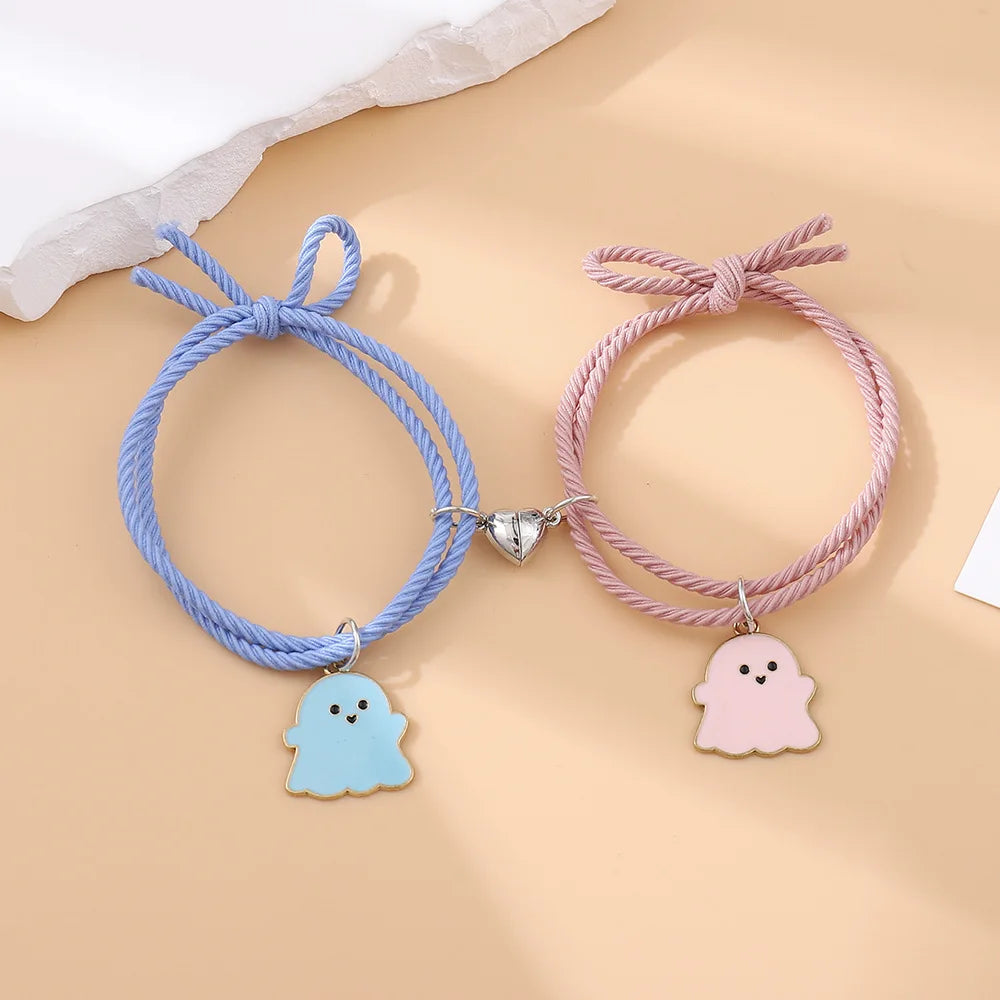Matching Magnetic Ghost Bracelets