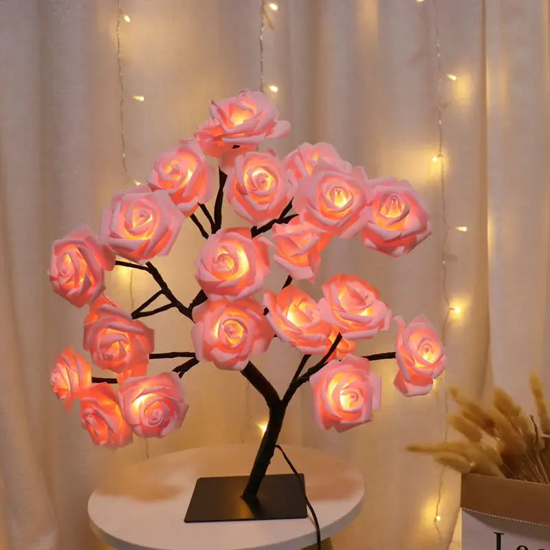 24‑LED Rose Tree Light