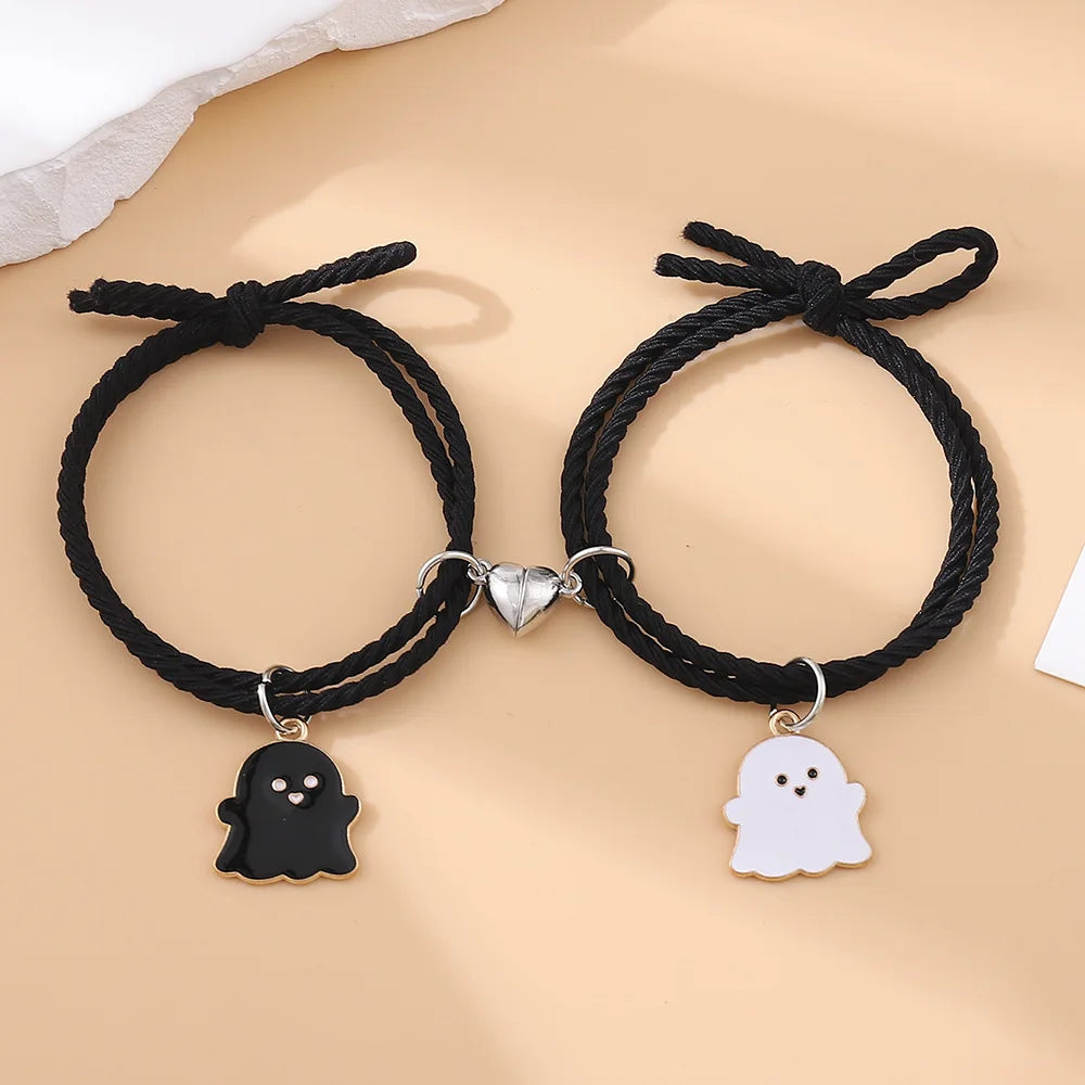 Matching Magnetic Ghost Bracelets