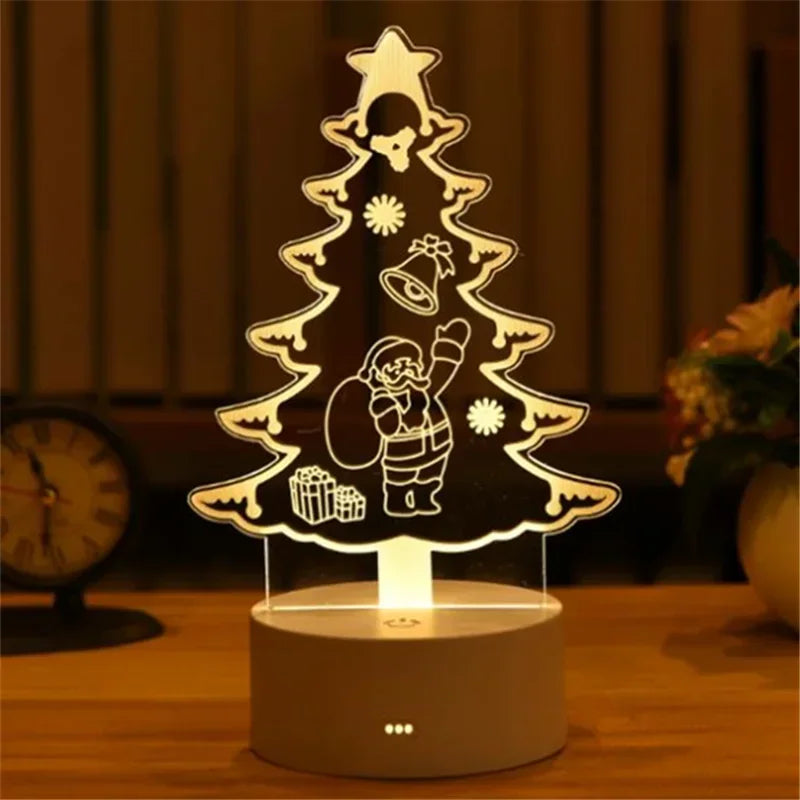 3D Heart Night Light